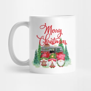 Christmas funny gnomes, Hanging with my gnomies,Merry Christmas Mug